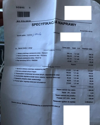 Citroen C4 Cactus cena 35900 przebieg: 151000, rok produkcji 2014 z Poznań małe 92